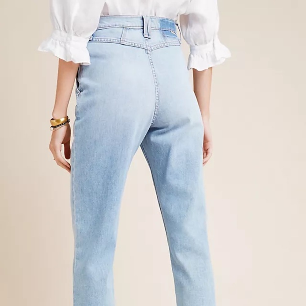 MOTHER SUPERIOR The Pleated High Waisted Jean 29 - Picture 4 of 13